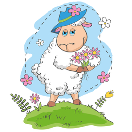Персонаж овечка