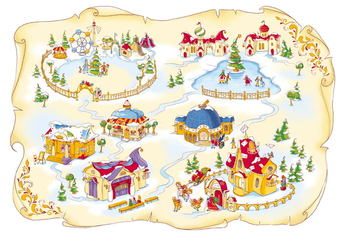 Карта города мастеров (для каталога)