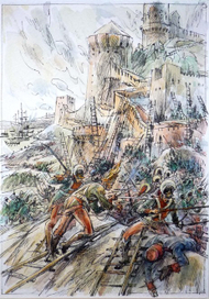 Илл. к кн. О.Тихомирова "Во славу Отечества"