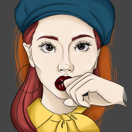 Векторный портрет 