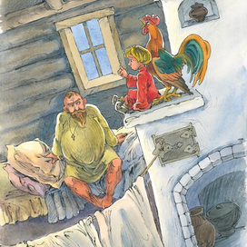 the fairy tale "The Merchant Ason and the prophetic boy"