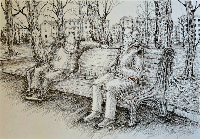 Шахматы на бульваре