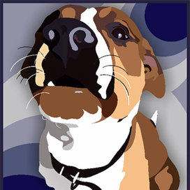 Векторный пес