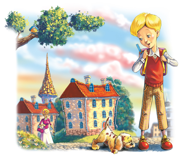 Малыш и щенок