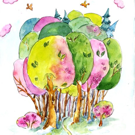 Весенний лес