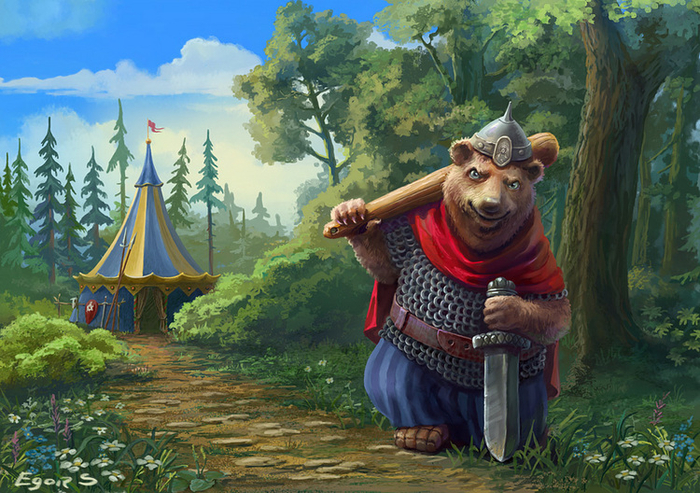 Медведь-дружинник