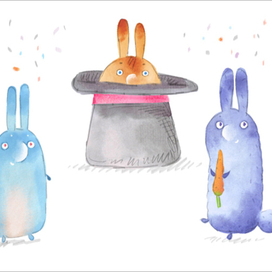 зайцы цирковые