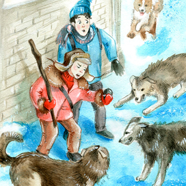 Сашка, гном и Барбос