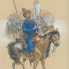 Башкирский воин в Заграничном походе 1813-1814г.