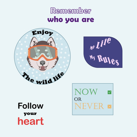 Вектор стикеры