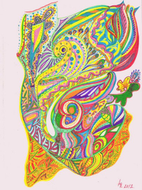 Графическая абстракция Карачевцевой Юли