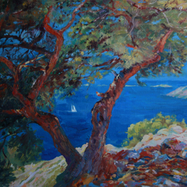 Пейзаж.Италия