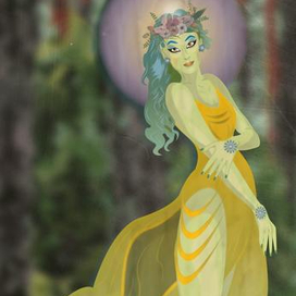 Персонаж "Флора" для настольной игры