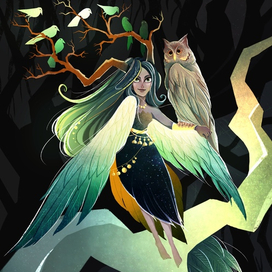 Птица дивная