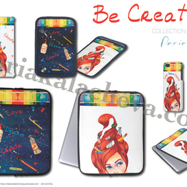 "Be Creative" для мобильной продукции. Art Licensing