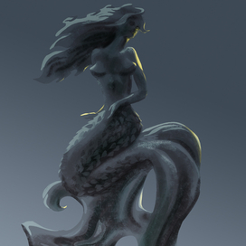 Статуэтка русалки