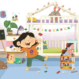 Иллюстрация к книге "Я дерусь" издательство " Питер"