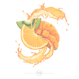 Иллюстрации для соков "Amary"