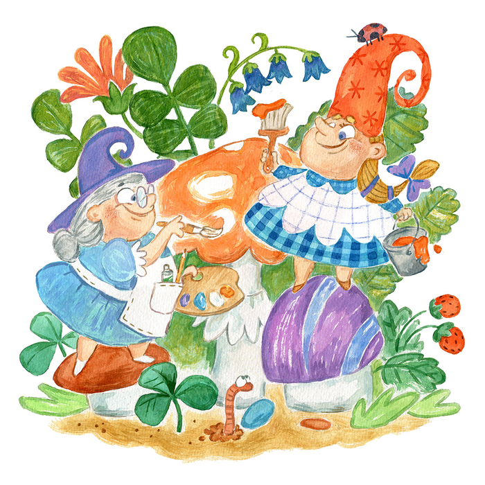 Грибные гномы
