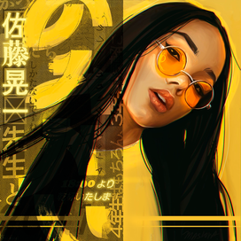 цифровой портрет 