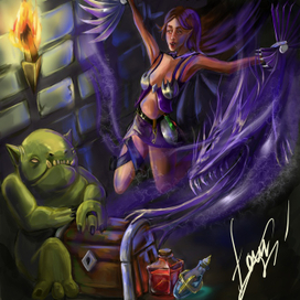 FanArt на игру dragon nest