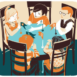 картинка в журнал.