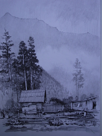 "В горах после дождя"