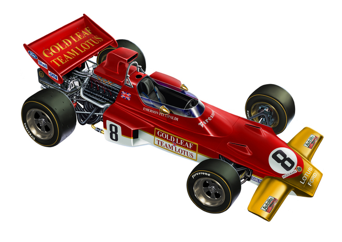 Lotus 72D Emerson Fittipaldi GP Germany 1971