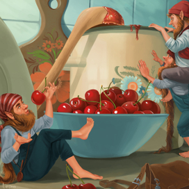 Контроль качества вишневого варенья в действии.