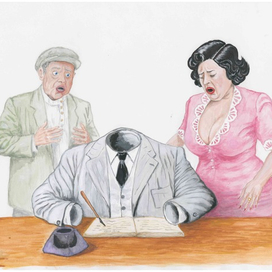 Говорящий костюм Прохора Петровича