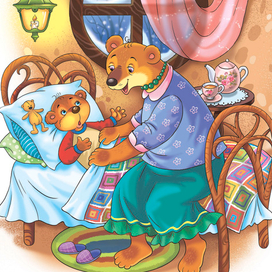 Новогодние сказки "Лапчик и пушистые сны"