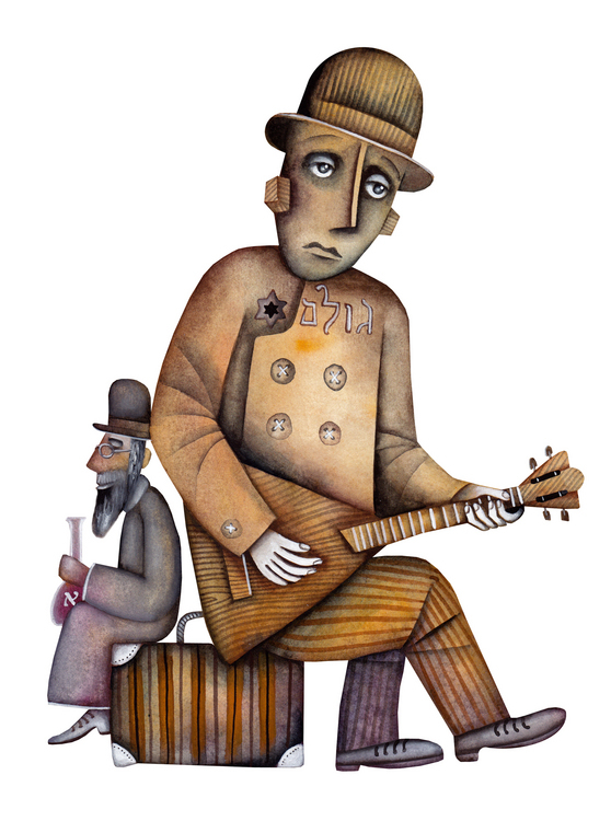 Голем и равин