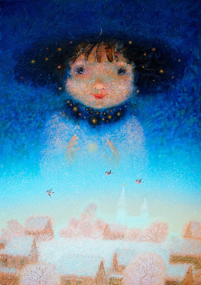 звёздная ночь и солнечный день