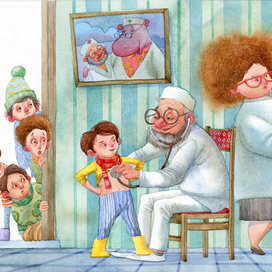 я ходил вчера гулять без пальто