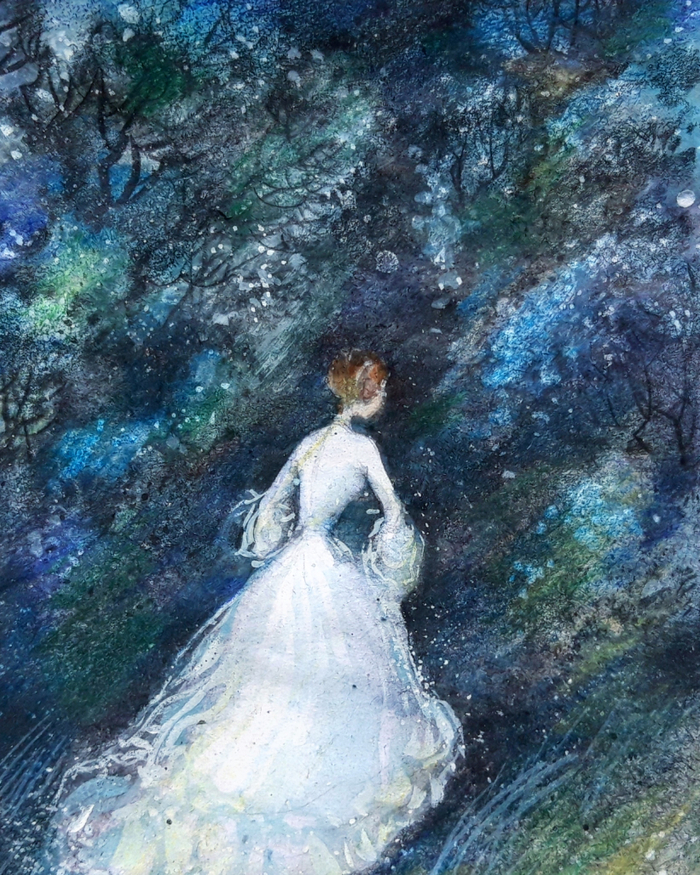 Убегающая в сад