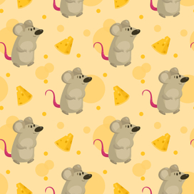 Паттерн с мышками