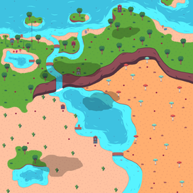 карта игрового мира