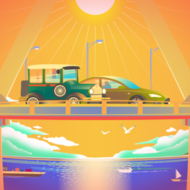 Путешествие к морю на авто