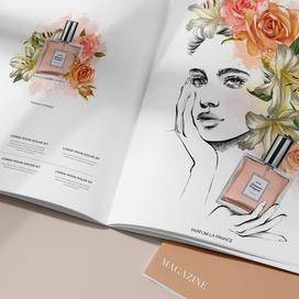 Обложка журнала мод