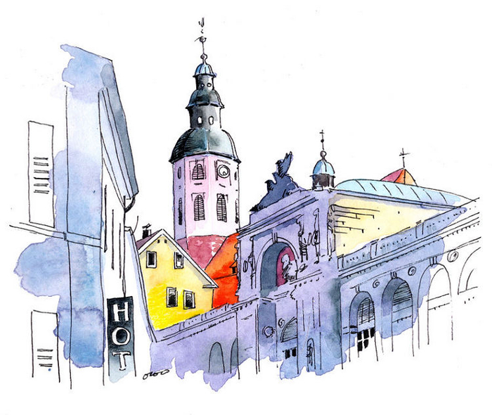 ..и уехал в Баден-Баден