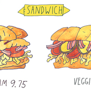 меню для байк-кафе