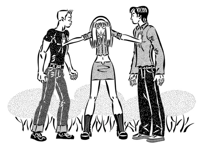 А вот и не подеретесь...