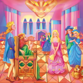 Иллюстрация к сказке"Золушка"