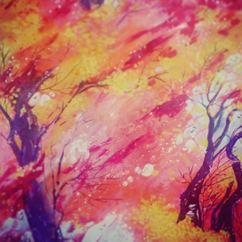 Золотой лес. фрагмент