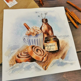 Булочки с корицей