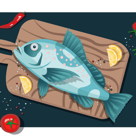 Food vector illustration