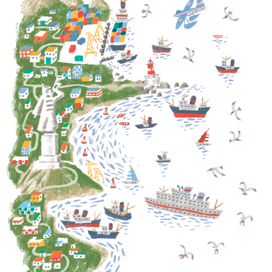 "Веселое мореплавание Солнышкина"В. Коржиков ЛАБИРИНТ