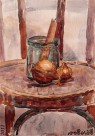 "Банка, свеча и две луковицы".