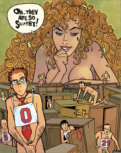 Иллюстрация для журнала GQ