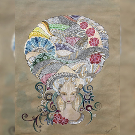 Девушка в тюрбане